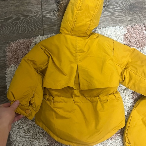 Yellow Winter Children's Snowsuit Set - Picture 5 of 16
